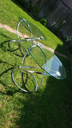 Nightstands/End tables tempered glass