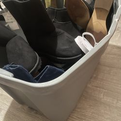Tote Full Of Women’s Shoes