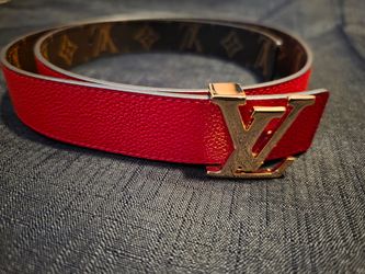 Louis Vuitton Reversible Leather Belt m0322w