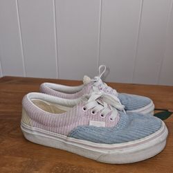 Kids Vans Era Kids 'Corduroy - Lilac Snow BIue Fog

