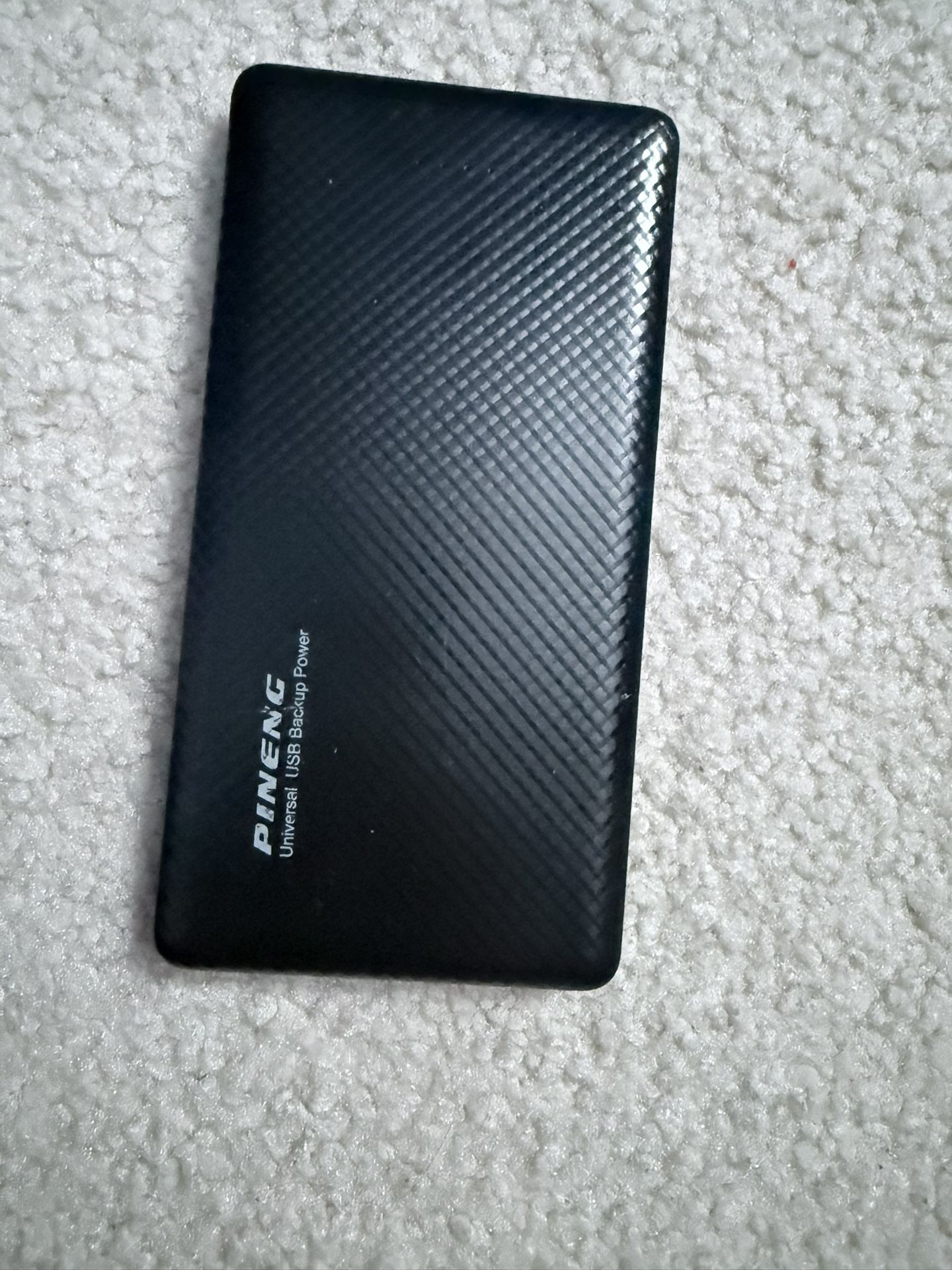 Black Portable Batter Charger and Power Bank