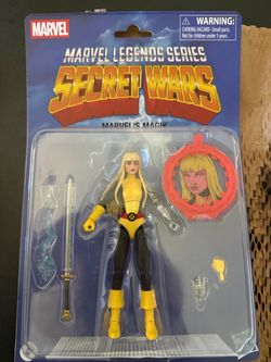 Marvel Legends Secret Wars Magik 6” Figure Complete Soul Sword Shield X-Me