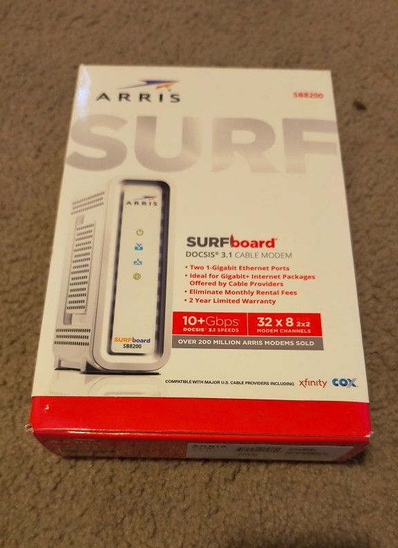 Arris SURFboard DOCSIS 3.1 Cable Modem