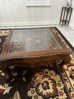 Two Of. The Tables Are Used But In Great Condition And The Long Woodedone It Used In Good Condition