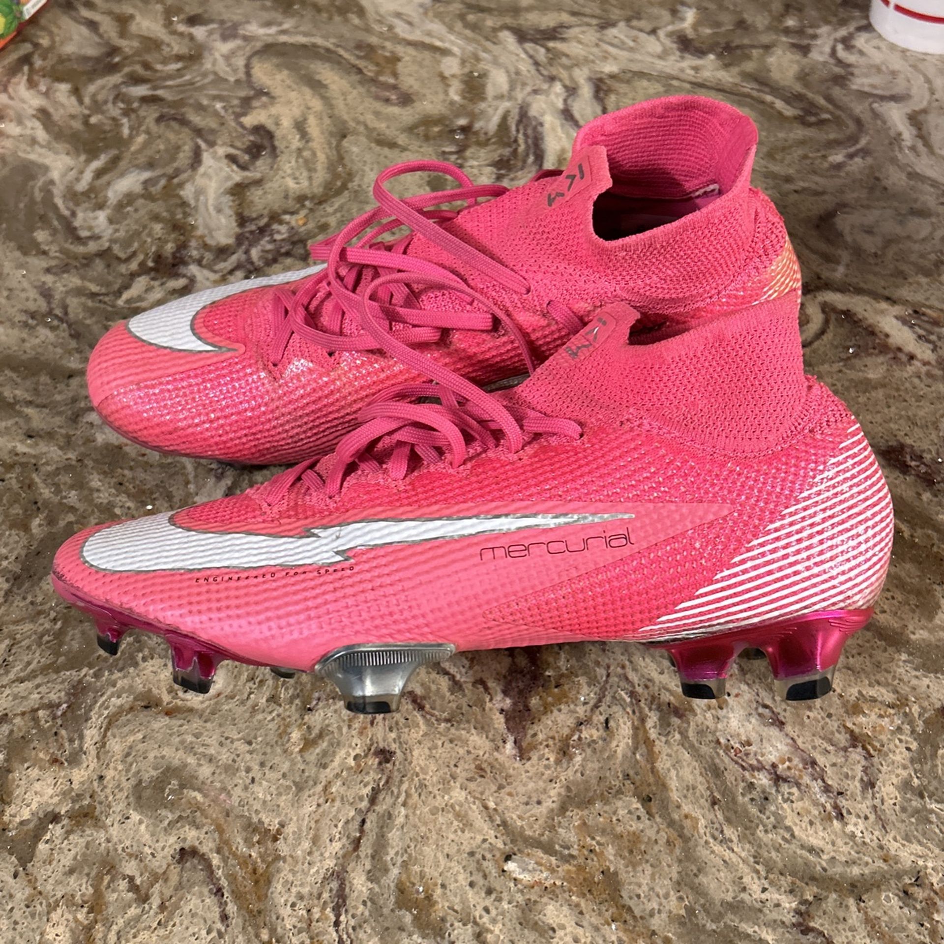 Pink Nike Mbappe Superfly Kylian Mbappe Mercurial Superfly Pink
