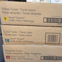 Xerox Versant 2100/3100/4100 Toner Yellow,Magenta,Cyan