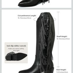 Fringe Boots 