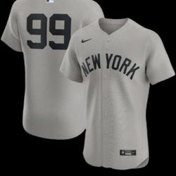 New! New York Yankees #99 Aaron Judge Away Limited Player Jersey-XL