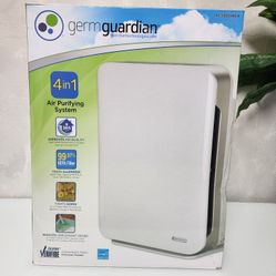 Germ Guardian Air Purifier AC5900 HEPA Filter Allergen Odor Germs Virus White