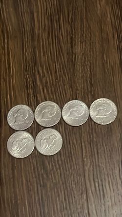 Eisenhower Dollar Coins Lot of 6