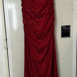 Windsor Red Sparkly Dress