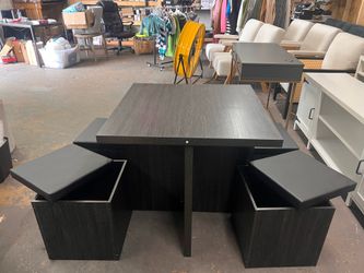 New dark gray color 5 pieces