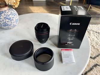 Canon RF 85mm F 1.2 L lens