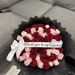 Bouquet Of Roses Flowers