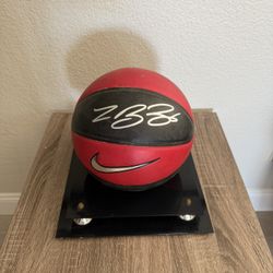 Signed LeBron  James Basketball 