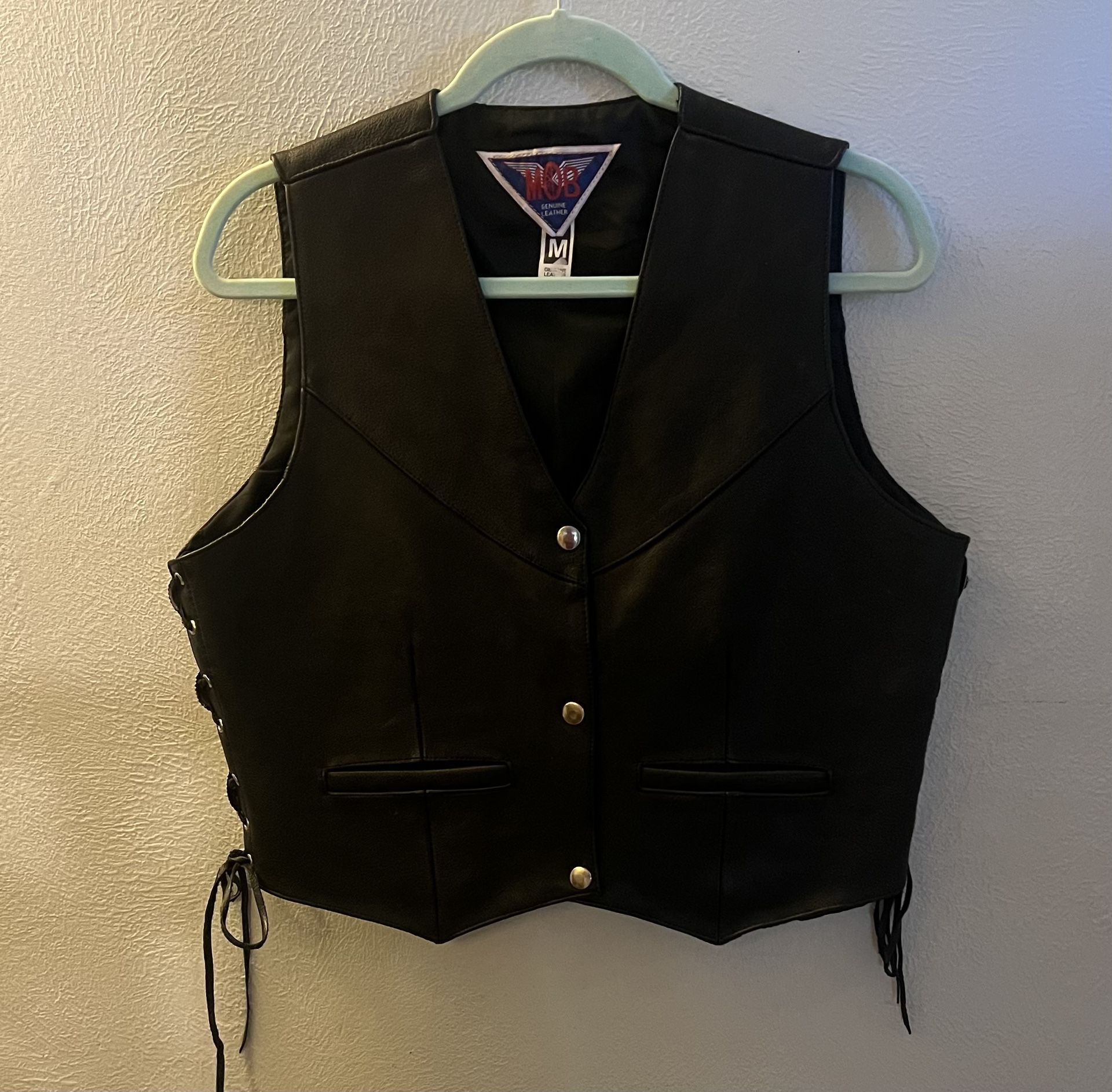 Women’s MOB Genuine Leather Vests