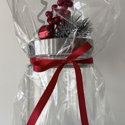 JAR  WITH  COOKIE  CUTTER ON TOP 