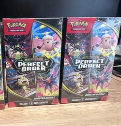 Pokemon Perfect Order Booster Bundles