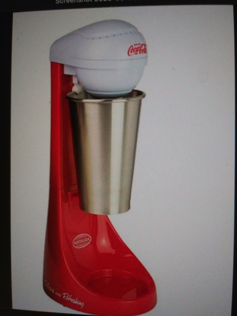 Nostalgia Coca-Cola Two-Speed Milkshake Maker