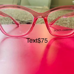 Dolce Gabbana pink women’s glasses