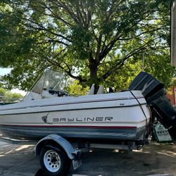 Early 2000's Skyline Speed Boat