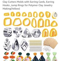 Clay Cutter Set 39 Pc Craft Jewelry