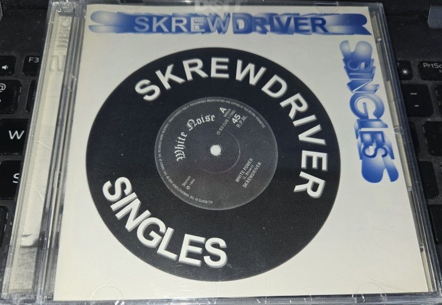 Skrewdriver Singles 2xCD New Sealed Oi Punk