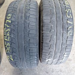 275/55R20 BFGOODRICH ADVANTAGE T/A SPORT LT PAIR OF TIRES