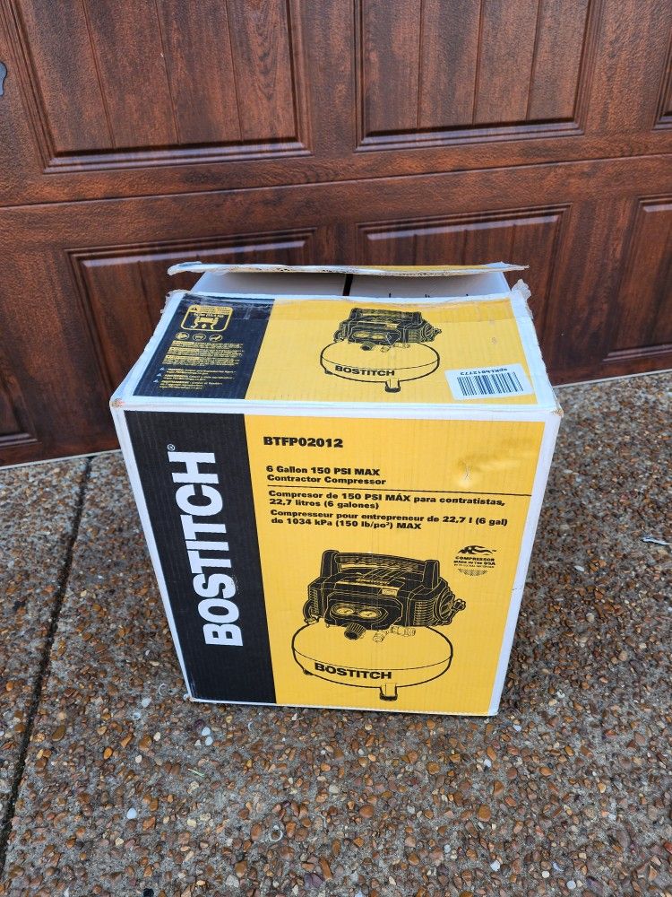 *** BRAND NEW- BOSTITCH AIR COMPRESSOR ***