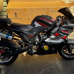 50cc 4-Stroke Gas Motorcycle for Adults & Teens, Heavy-Duty Mini Motorcycle & Pocket Bike p to 25MPH, 8" Wheels