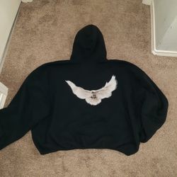 Yeezy Gap Engineered By Balenciaga Dove Hoodie Washed Black Large 