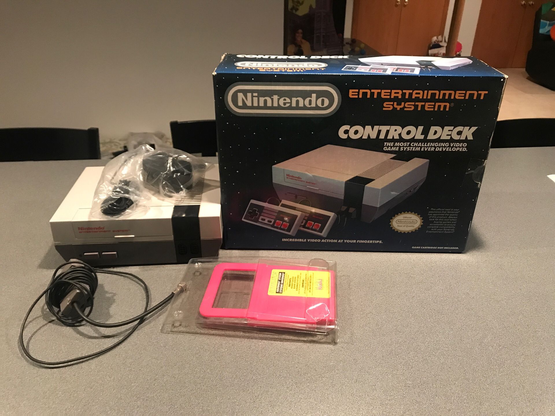 Non working Nes system and box