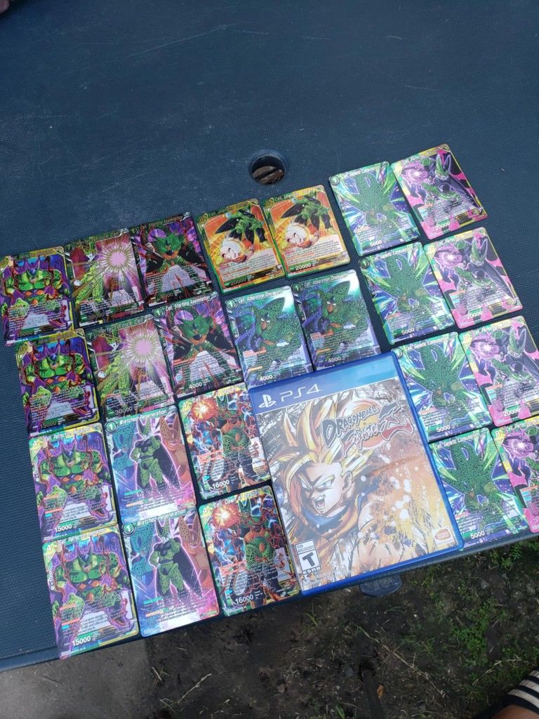 Games & Toys Not Included. It can be for extra... Gold One piece holo glowing cards collection for $600 or dragon ball Z cards $600. All for $1000! Or