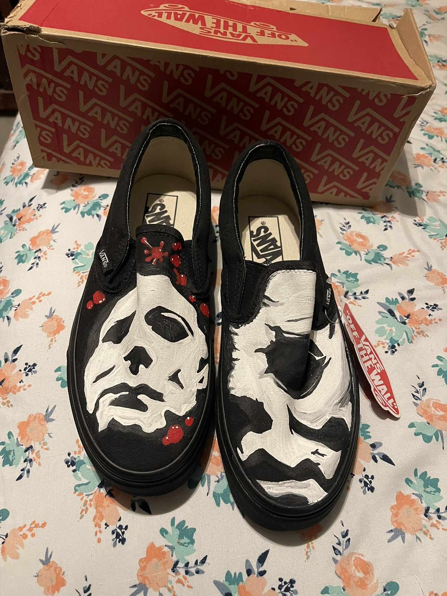 Michael Myers Hand Painted vans