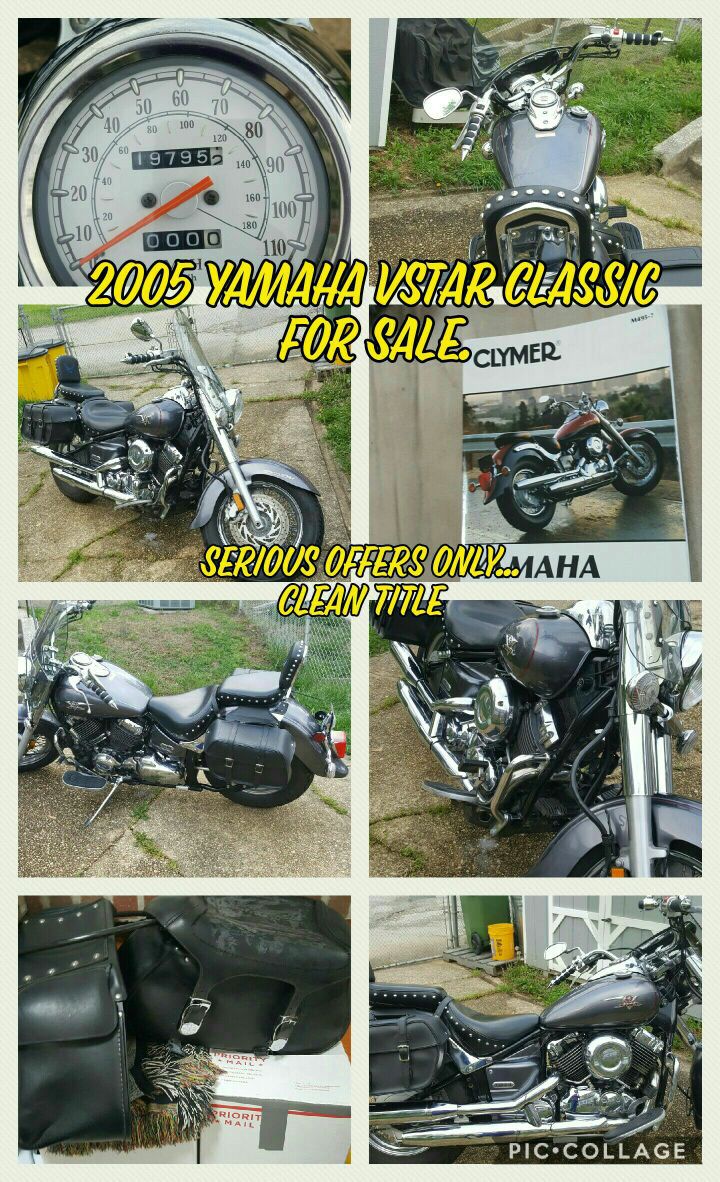 Motorcycle Yamaha Vstar Cruiser