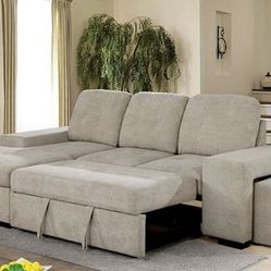 Bethel Light/Warm Gray LAF Sectional