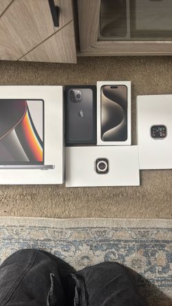 Empty Apple Boxes