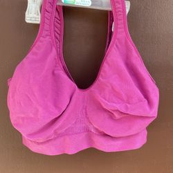 Pink Wireless Bra 38..