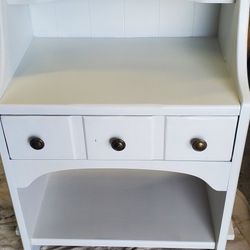 All Wood Nightstand/ Porch/end Table 40x27x16