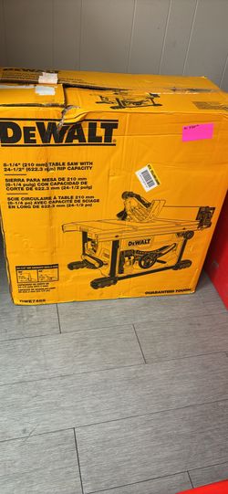 De Walt Table Saw 
