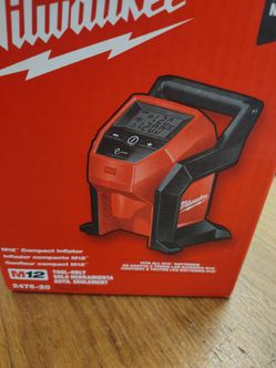Milwaukee M12 tire inflator tool only