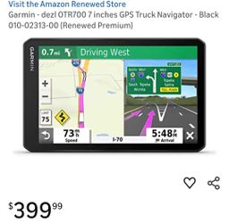 DEZL OTR 700 TRUCK GPS 7''