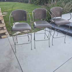 Set Of 3 Bar Stools