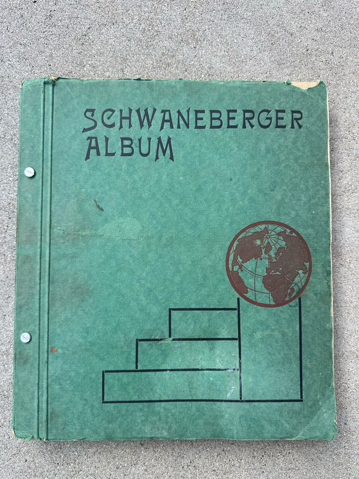 Stamp Collection Book / European