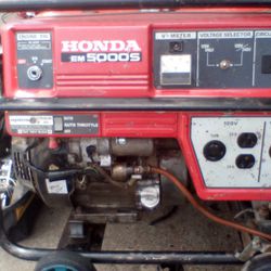 Honda E.M( Electric/Key Start ) Generator 5500 Watt 120+220 Watt
