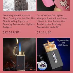 High Quality Refillable Shaped Lighters