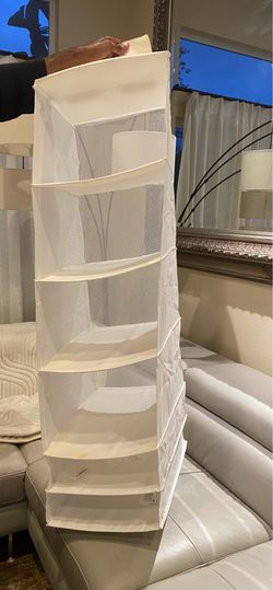 Hanging closet organizer