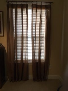 $60 Curtains for 4 windows