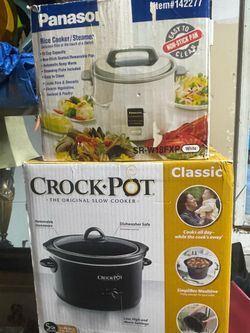 Crock pot, Rice cooker & Juicer