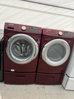Samsung front load washer & dryer set-60 DAY WARRANTY